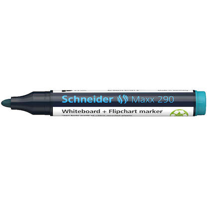 Artikelbild 5 für Schneider Maxx 290 Whiteboard- und Flipchart-Marker blau 2,0 - 3,0 mm, 1 St., Artikelnummer 752277