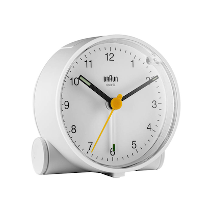 Artikelbild für BRAUN Wecker BC 01 B weiß Kunststoff, Artikelnummer 913107