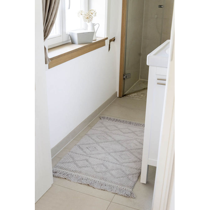 Artikelbild 5 für WENKO Badematte Urla hellgrau 60,0 x 90,0 cm, Artikelnummer 810042