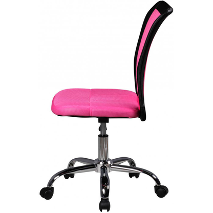 Artikelbild 3 für AMSTYLE Kinderdrehstuhl, SPM1.315 Stoff rosa, Gestell silber, Artikelnummer 905352