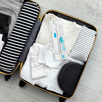 Artikelbild 2 für Genius Zahnbürsten-Etui Reise-Etui transparent, Artikelnummer 364838