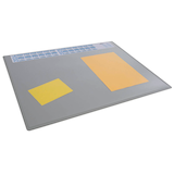 Artikelbild 1 für DURABLE Schreibtischunterlage grau Kunststoff 65,0 x 50,0 cm, 1 St., Artikelnummer 365649