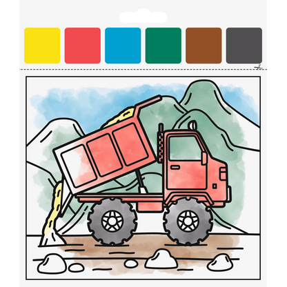 Artikelbild 5 für HEYDA Fahrzeuge Malset farbsortiert, 1 St., Artikelnummer 689788