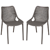 Artikelbild 1 für Garden Pleasure Gartenstühle TEANA anthrazit, 2 St., Artikelnummer 796361