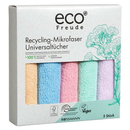 Artikelbild 2 für eco Freude Mikrofasertücher 30 °C waschbar, 5 St., Artikelnummer 538542