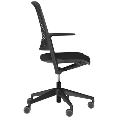 Artikelbild 3 für Nowy Styl Bürostuhl WITHME Stoff schwarz, Gestell schwarz, Artikelnummer 913907