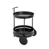 Artikelbild 1 für HAKU Möbel Servierwagen schwarz 42,0 x 42,0 x 62,0 cm, Artikelnummer 965787