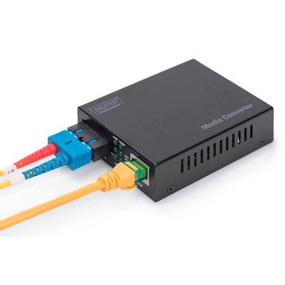Artikelbild für DIGITUS DN-82120-1 RJ45/SC Duplex Media Converter, Artikelnummer 381238
