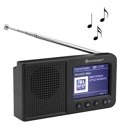 Artikelbild für soundmaster DAB175SW DAB+ Empfänger schwarz, Artikelnummer 583908