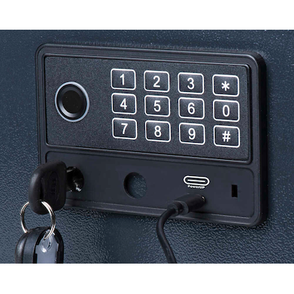 Artikelbild 8 für pavo High Security Magnettag Schlüsseltresor grau mit 50 Haken, Elektronikschloss, 45,0 x 7,7 x 57,5 cm, 1 St., Artikelnummer 218968