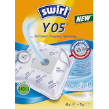 Artikelbild 1 für swirl® MicroPor® Plus Y 05 Staubsaugerbeutel, 4 St., Artikelnummer 481390