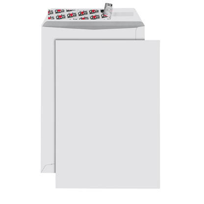 Artikelbild für dots Versandtaschen DIN C4 ohne Fenster weiß 100 St., Artikelnummer 118315