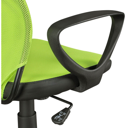 Artikelbild 8 für AMSTYLE Kinderdrehstuhl, SPM1.356 Stoff grün, Gestell silber, Artikelnummer 906117