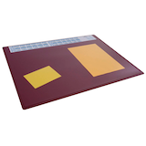Artikelbild 1 für DURABLE Schreibtischunterlage rot Kunststoff 65,0 x 50,0 cm, 1 St., Artikelnummer 365666