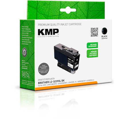 Artikelbild 2 für KMP schwarz Druckerpatrone kompatibel zu brother LC-3239XLBK, Artikelnummer 464079