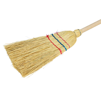 Artikelbild 3 für Nölle Straßenbesen Reisstroh 3-Naht braun Holz 25,0 cm breit, Artikelnummer 283719