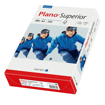 Artikelbild 2 für Plano® Kopierpapier Superior DIN A4 200 g/qm 250 Blatt, Artikelnummer 729156
