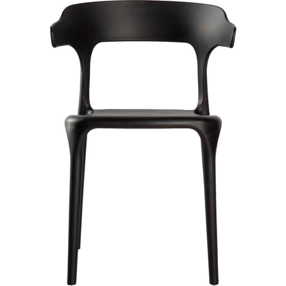 Artikelbild für LÜLLMANN Besucherstuhl 230810 schwarz Kunststoff, 1 St., Artikelnummer 790996