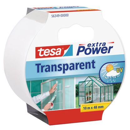 Artikelbild für tesa extra Power® Gewebeband transparent 48,0 mm x 10,0 m 1 Rolle, Artikelnummer 824292