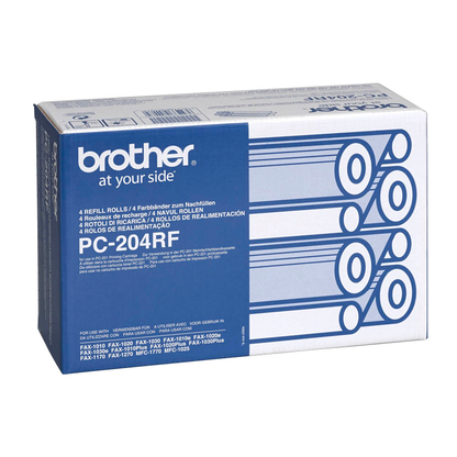 Artikelbild 2 für brother PC-204RF schwarz Thermo-Druckfolie, 4 Rollen, Artikelnummer 155838