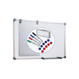 Artikelbild 1 für MAUL Whiteboard 2000 MAULpro Komplett-Set 120,0 x 90,0 cm weiß kunststoffbeschichteter Stahl, Artikelnummer 525345