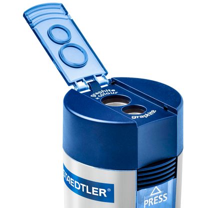 Artikelbild 2 für STAEDTLER Dosenspitzer doppelt Design 512 blau, Artikelnummer 615862