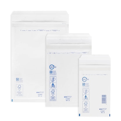 Artikelbild 2 für ÖKI Luftpolstertaschen Mix-Pack weiß für DIN A4, A5, A6, 1 Set, Artikelnummer 463487