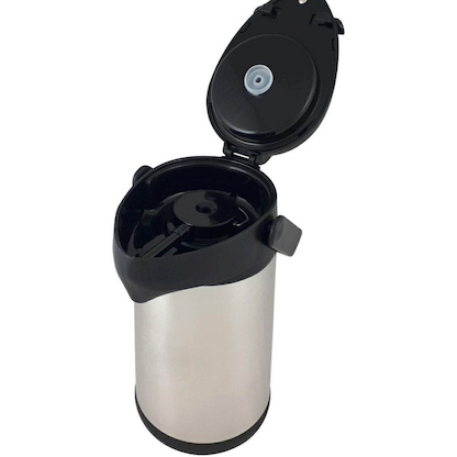 Artikelbild 5 für helios® Isolierkanne Pipe Edelstahl/schwarz 2,5 l, 1 St., Artikelnummer 638709