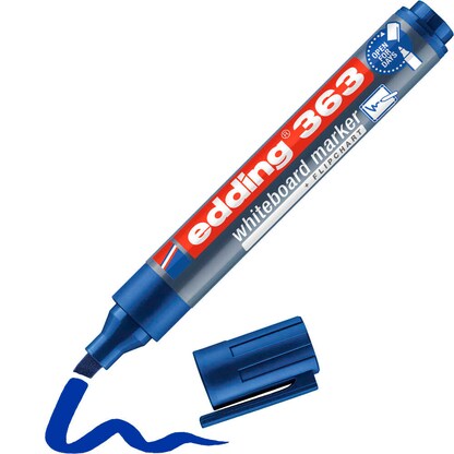 Artikelbild 6 für edding 363 Whiteboard-Marker farbsortiert 1,0 - 5,0 mm, 4 St., Artikelnummer 477950
