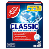 Artikelbild 1 für GUT&GÜNSTIG CLASSIC Spülmaschinentabs 60 St., Artikelnummer 800718