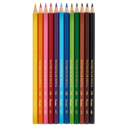 Artikelbild 2 für Pentel Arts Aquarellstifte farbsortiert, 1 Set, Artikelnummer 871280