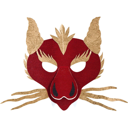 Artikelbild 16 für folia Bastelset Kindermasken weiß 6 St., Artikelnummer 479083