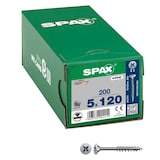 Artikelbild 1 für SPAX® Universalschrauben Z2 Senkkopf WIROX 1081010501205 5 mm x 120 mm, 200 St., Artikelnummer 394439