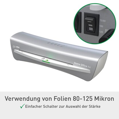 Artikelbild 15 für LEITZ iLAM Home Office A4 Laminiergerät bis DIN A4, Artikelnummer 292159