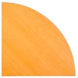 Artikelbild 1 für HAMMERBACHER Verbindungsplatte HE91 buche, dreieckig abgerundet 80,0 x 80,0 x 2,5 cm, Artikelnummer 865473