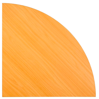 Artikelbild für HAMMERBACHER Verbindungsplatte Orbis buche, dreieckig abgerundet 80,0 x 80,0 x 2,5 cm, Artikelnummer 648227