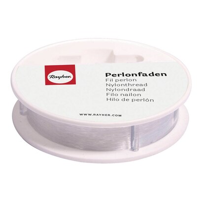 Artikelbild für Rayher Nylonfaden glatt transparent 0,35 mm x 50,0 m, Artikelnummer 284093