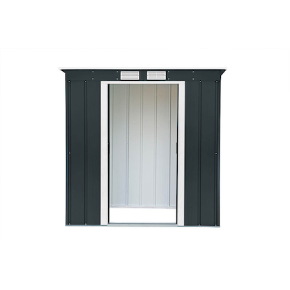 Artikelbild 4 für tepro Gerätehaus Pent Roof Eco 6x4, anthrazit, 1 St., Artikelnummer 328999