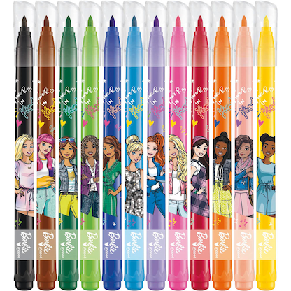 Artikelbild für maped Barbie Filzstifte farbsortiert, 12 St., Artikelnummer 260358