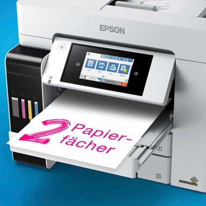 Artikelbild 7 für EPSON EcoTank Pro ET-5885 4 in 1 Tintenstrahl-Multifunktionsdrucker grau, Artikelnummer 533362