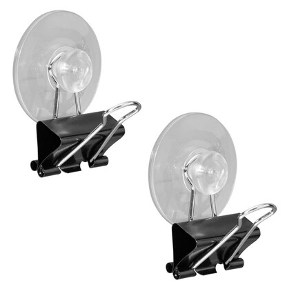 Artikelbild für Gowi Saugnäpfe mit Foldbackklammer schwarz 2,5 cm, 2 St., Artikelnummer 431580