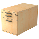 Artikelbild 1 für HAMMERBACHER TC20 Rollcontainer ahorn 3 Auszüge 42,8 x 80,0 x 51,2 cm, Artikelnummer 860294