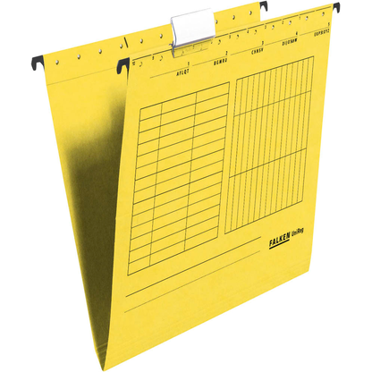 Artikelbild für FALKEN Hängemappen UNIREG gelb, 25 St., Artikelnummer 633693