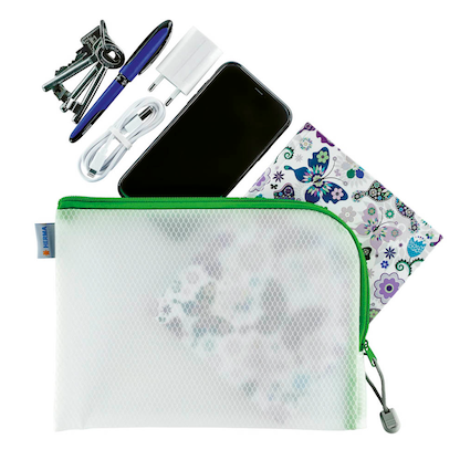 Artikelbild 4 für HERMA Reißverschlussbeutel DIN A5 transparent/grün, 1 St., Artikelnummer 554987