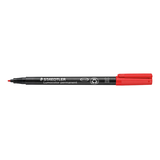 Artikelbild 1 für STAEDTLER Lumocolor Folienstift rot 1,0 mm permanent, 1 St., Artikelnummer 136554