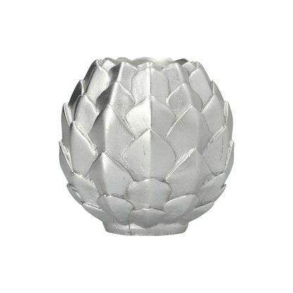 Artikelbild 2 für STARPAK Kugelkerze Pine Cone silber, 1 St., Artikelnummer 313159