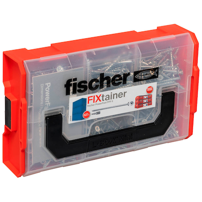 Artikelbild für fischer Holzbauschrauben-Sortiment FixTainer PowerFast II TX TG 562272 4/4,5/5 mm x 35/40/45/50/60/70 mm, Artikelnummer 480457