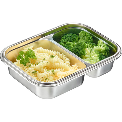 Artikelbild 5 für WESTMARK Frischhaltedose 5,8 cm hoch silber 450,0+280,0 ml, 1 St., Artikelnummer 548778