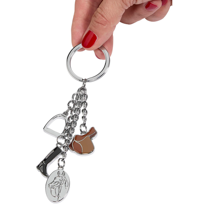 Artikelbild 4 für TROIKA® Schlüsselanhänger PFERDEGLÜCK braun, Artikelnummer 665889