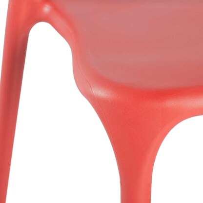 Artikelbild 6 für LÜLLMANN Besucherstuhl 230813 rostrot Kunststoff, 1 St., Artikelnummer 791059